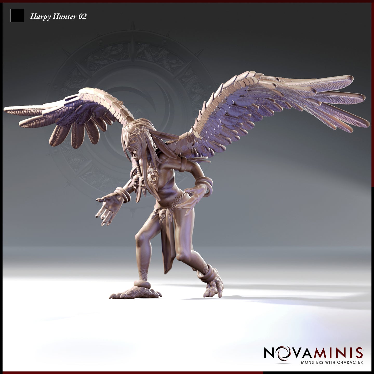 Harpy Hunter Female 02 by Novaminis