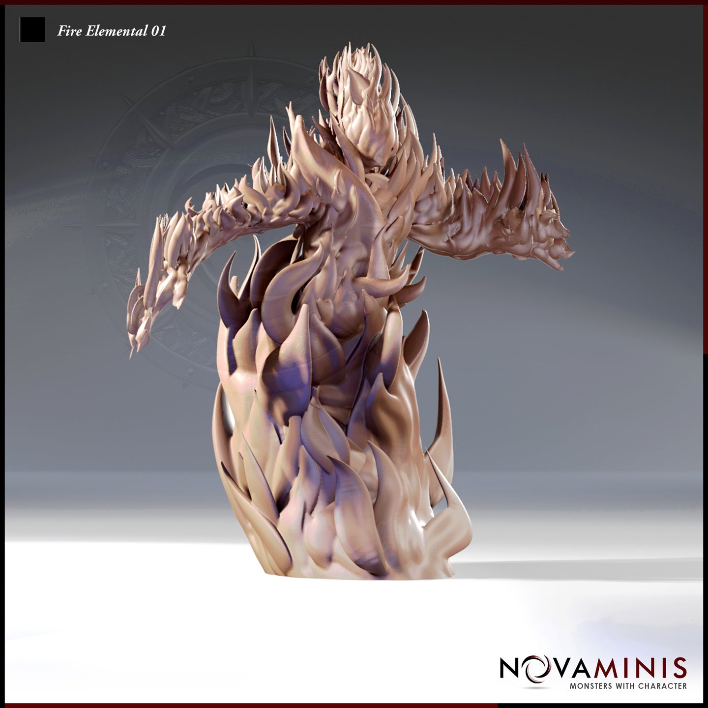 Fire Elemental 01 by Novaminis