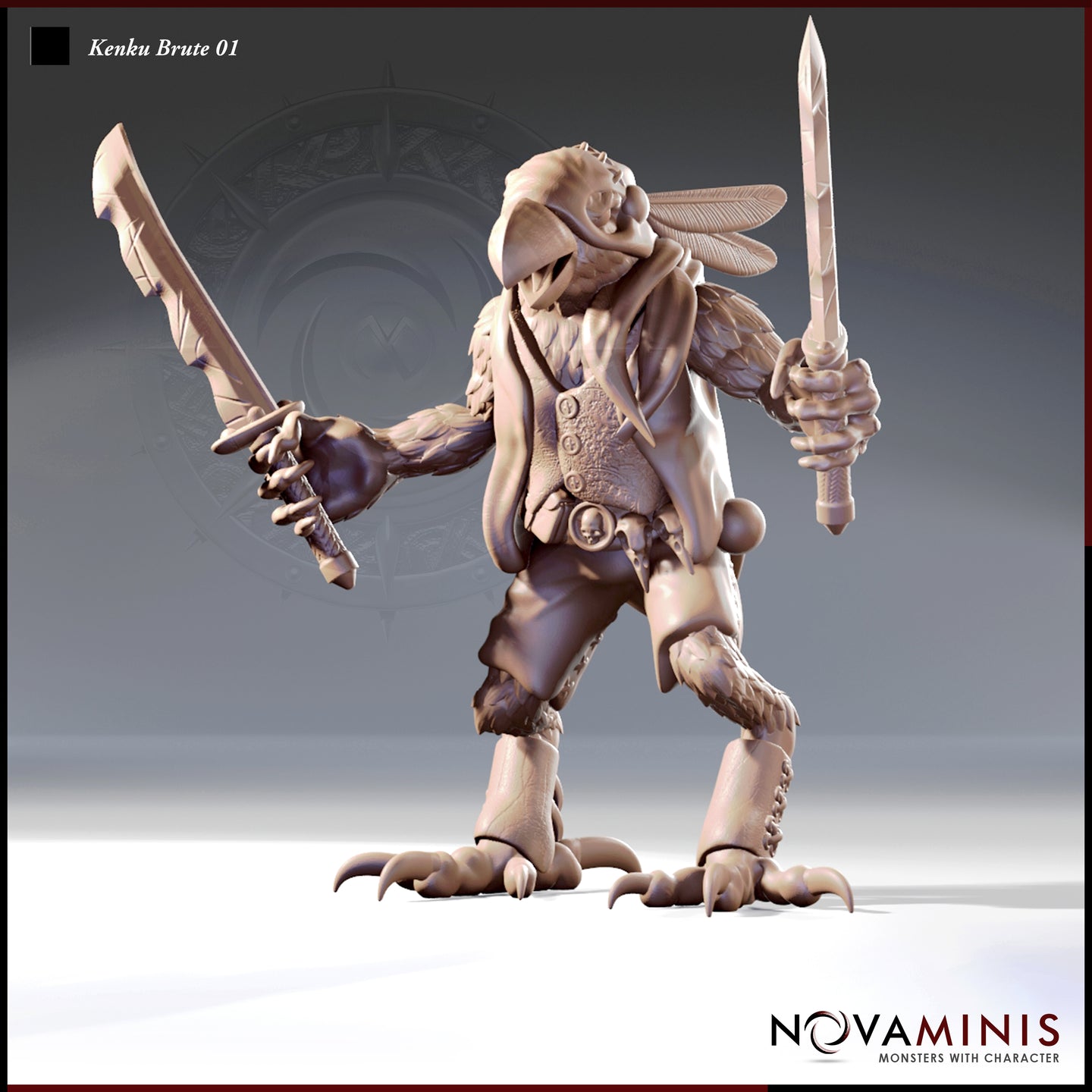 Kenku Brute 01 by Novaminis