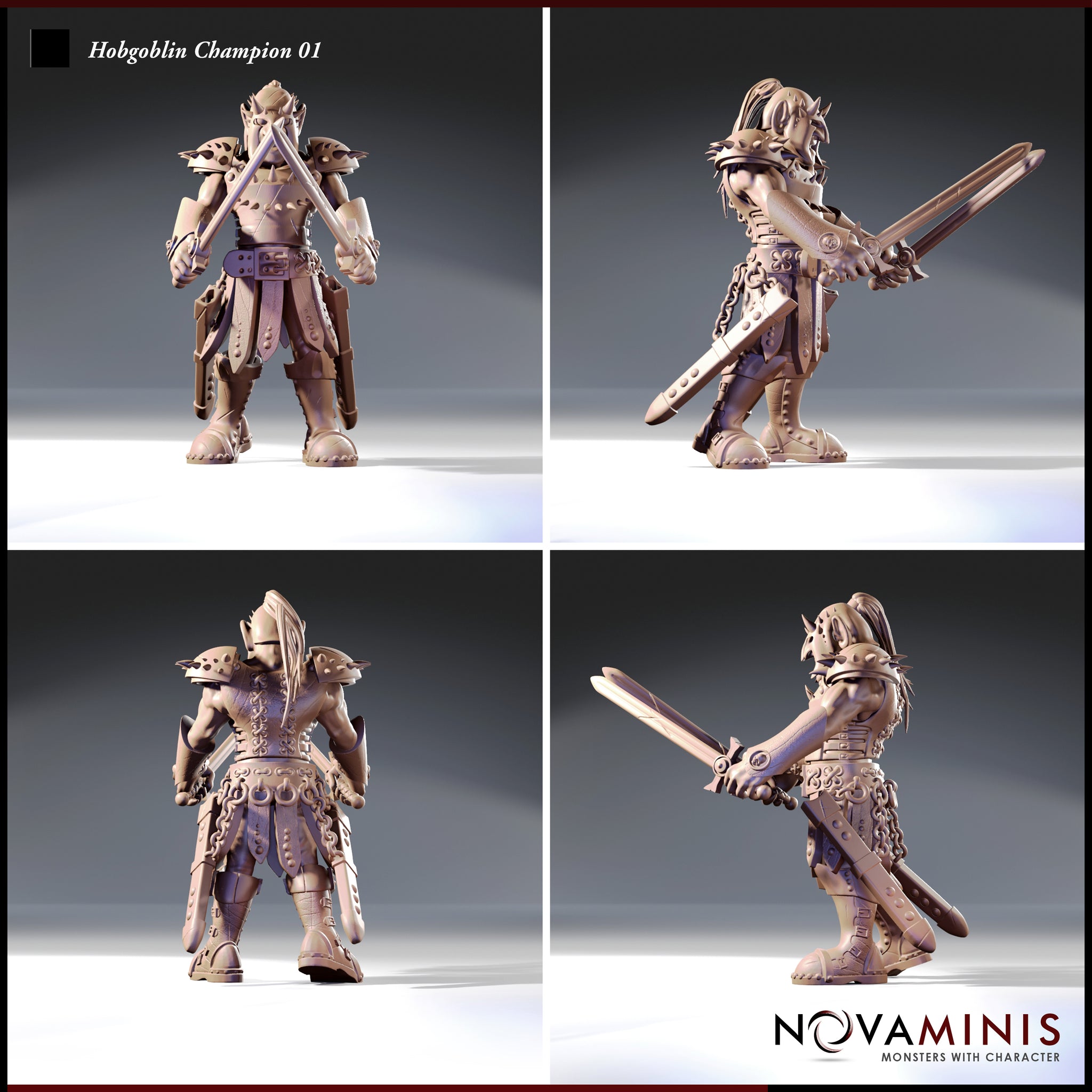 Hobgoblin Champion Bundle by Novaminis