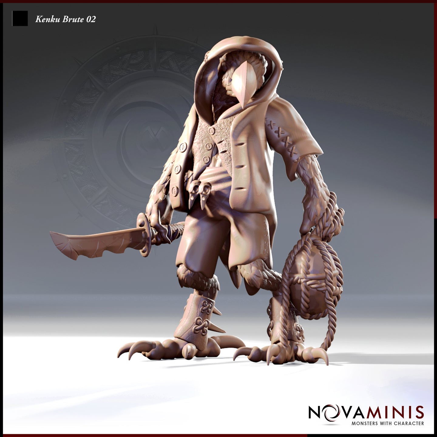 Kenku Brute 02 by Novaminis