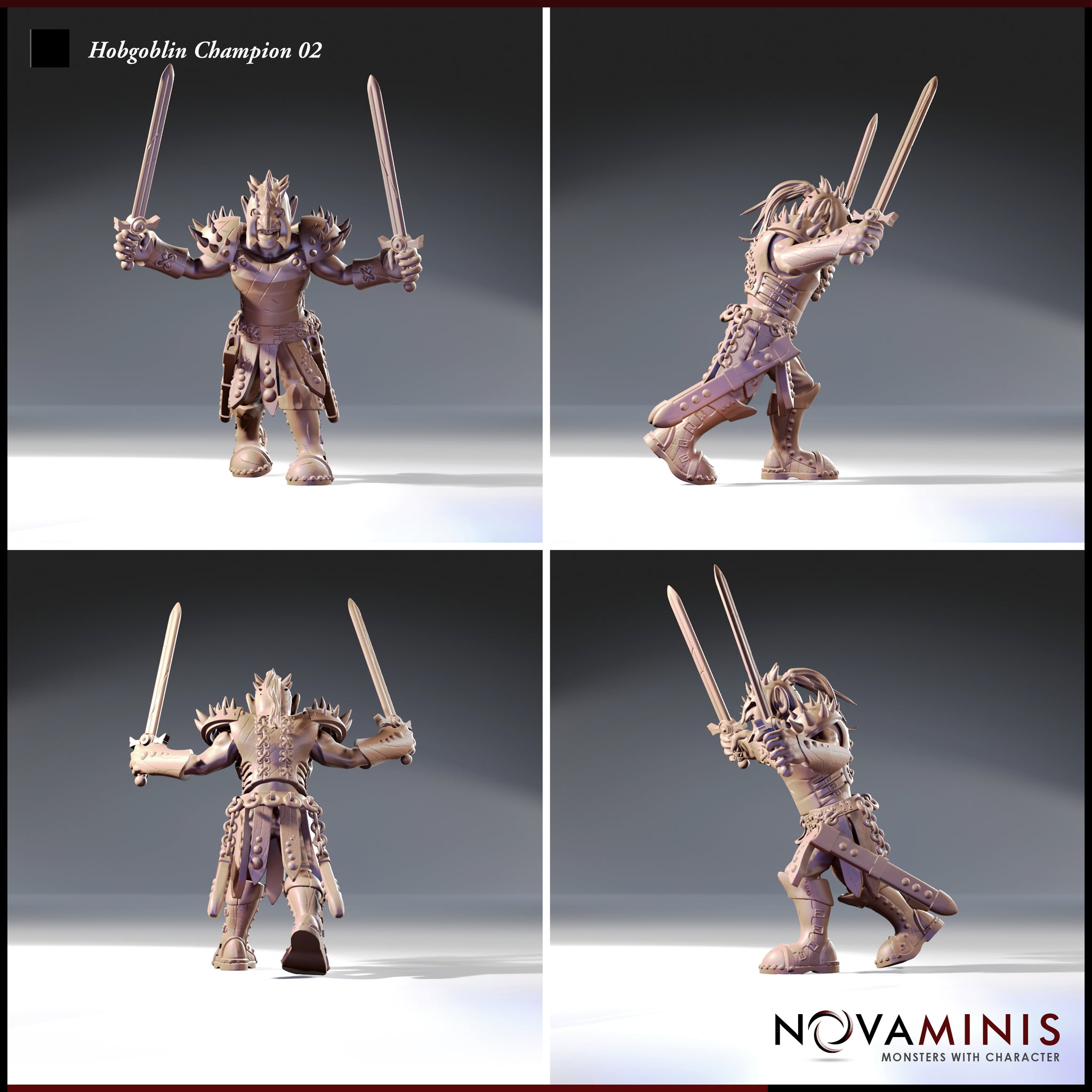 Hobgoblin Champion Bundle by Novaminis