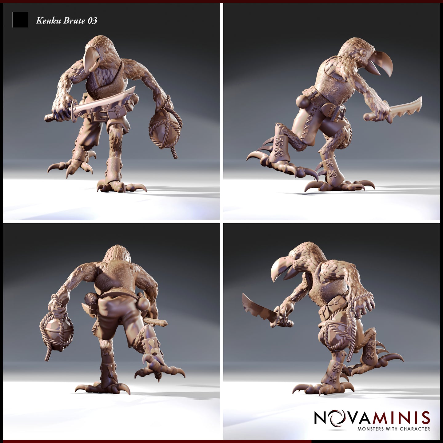 Kenku Brute 03 by Novaminis