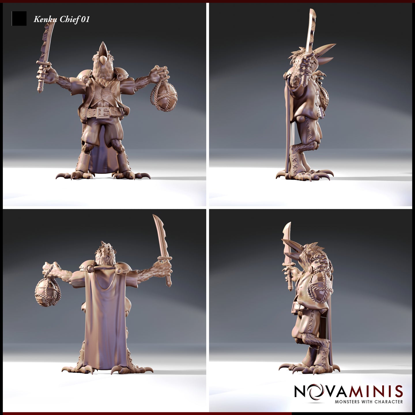 Kenku Chief 01 by Novaminis