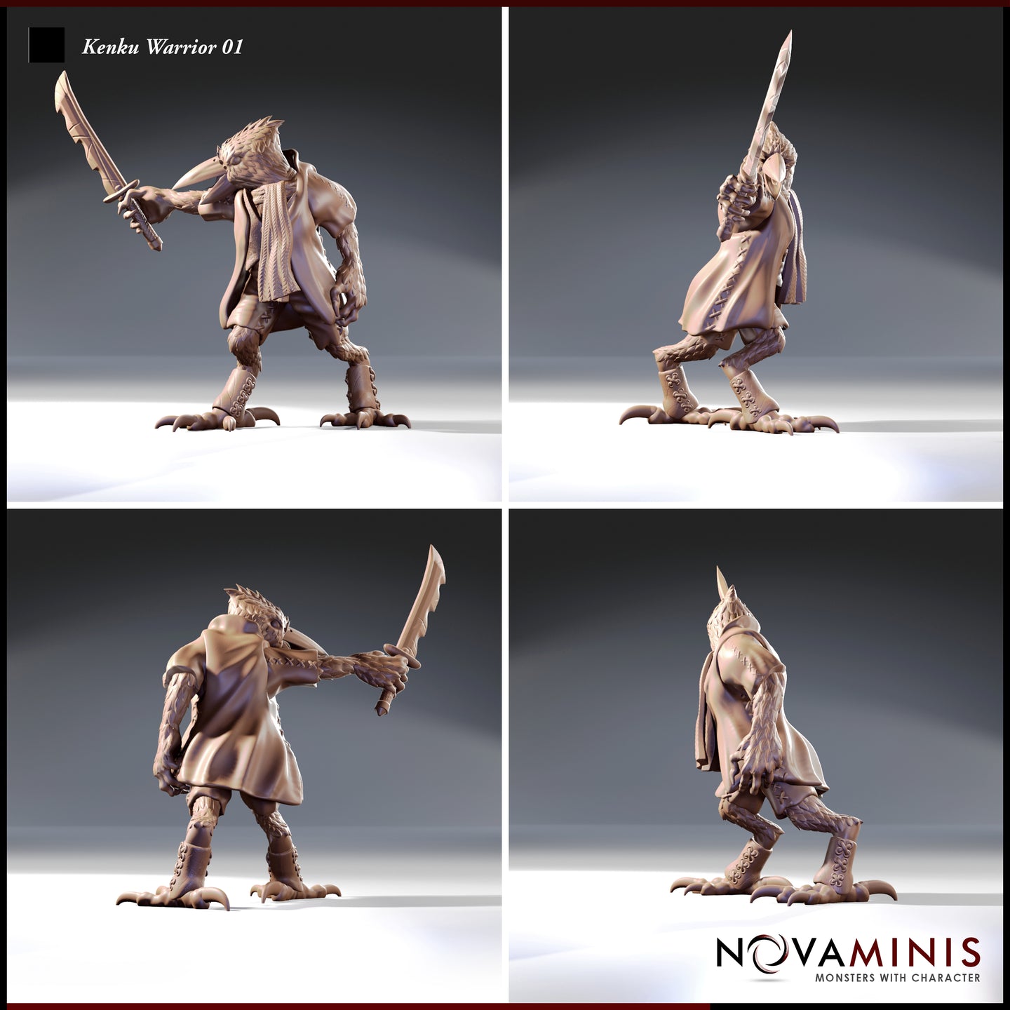 Kenku Warrior 01 by Novaminis