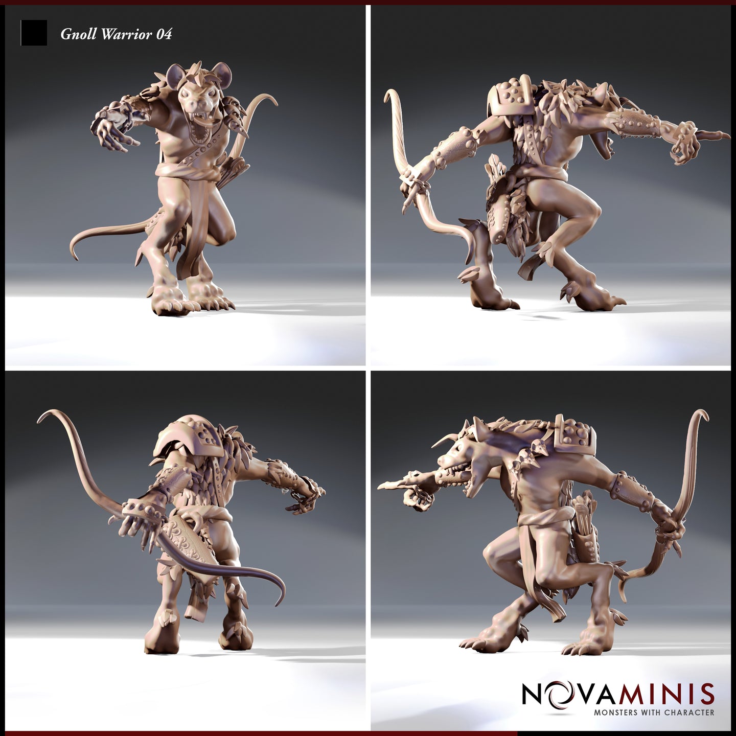 Gnoll Warrior 04 by Novaminis