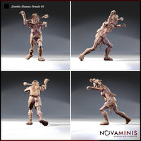 Zombie Human Female 05 by Novaminis