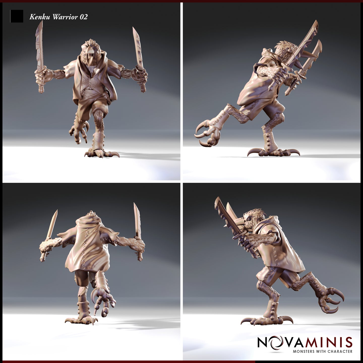 Kenku Warrior 02 by Novaminis