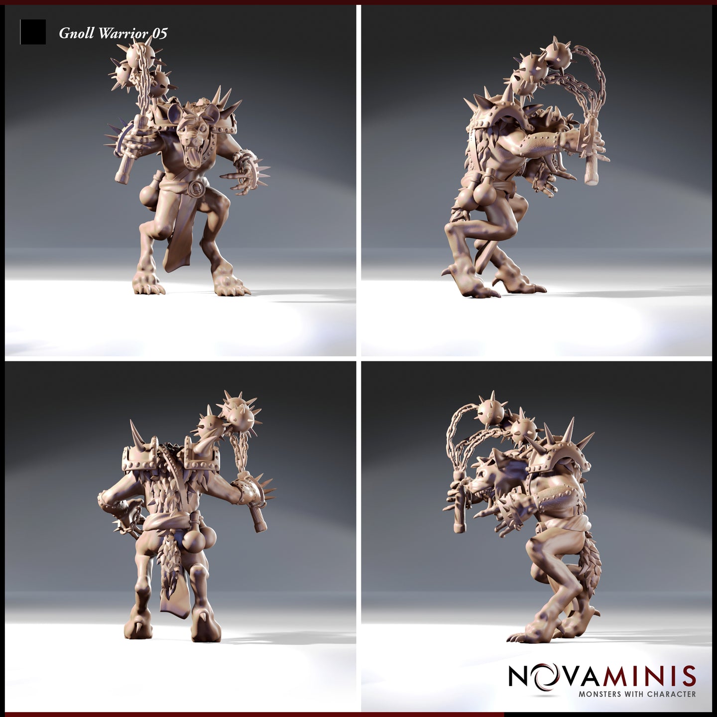 Gnoll Warrior 05 by Novaminis