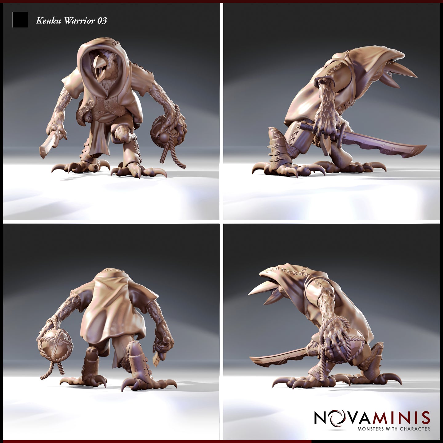 Kenku Warrior 03 by Novaminis
