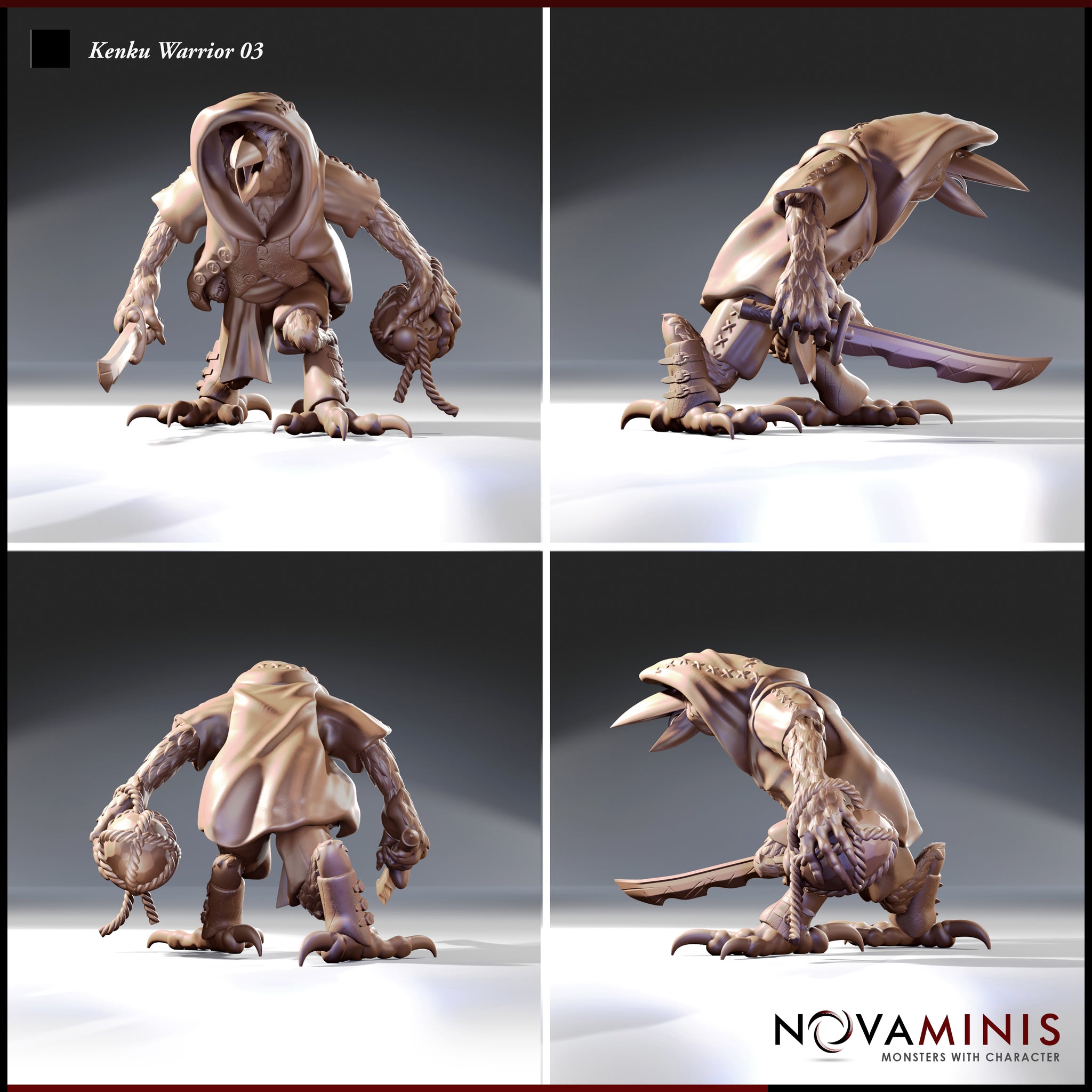 Kenku Warrior 03 by Novaminis
