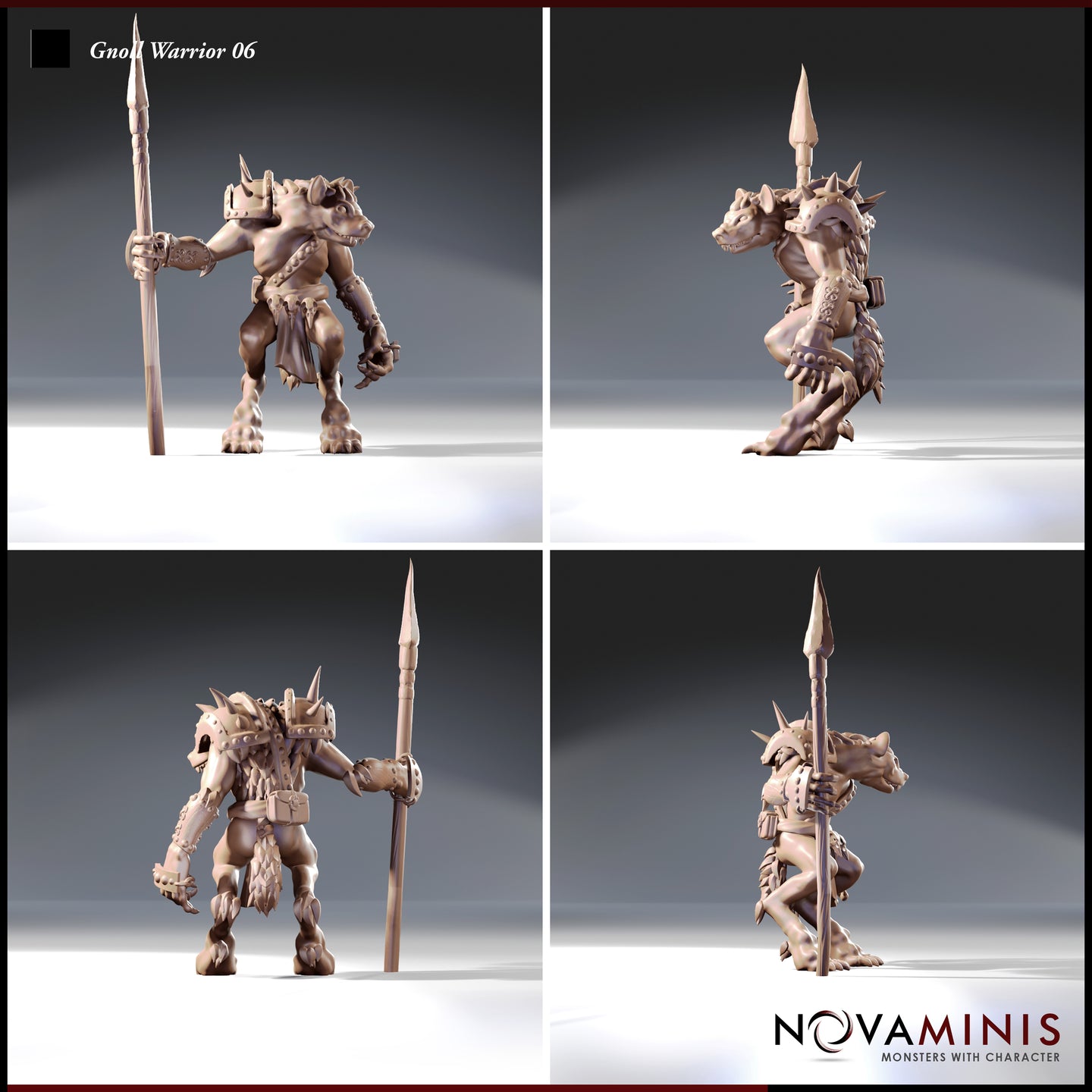 Gnoll Warrior 06 by Novaminis