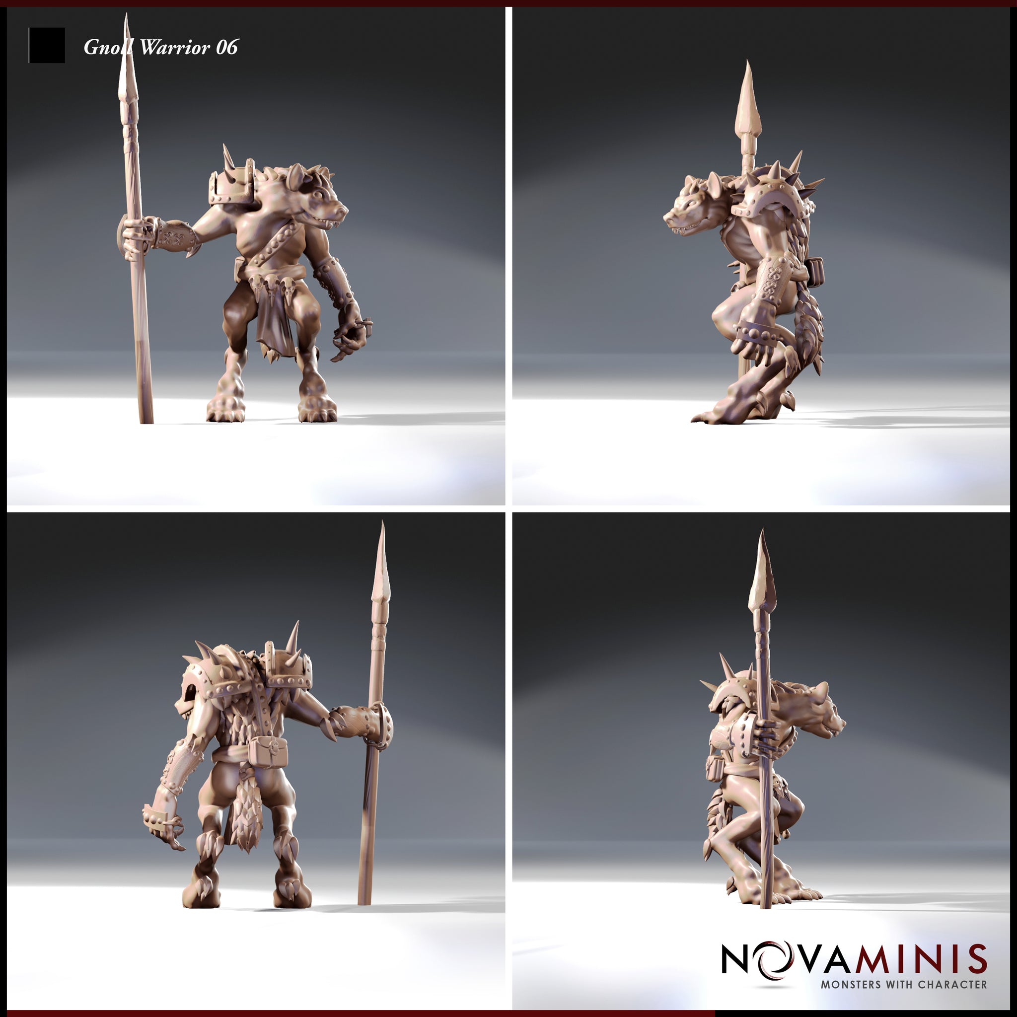 Gnoll Warrior 06 by Novaminis
