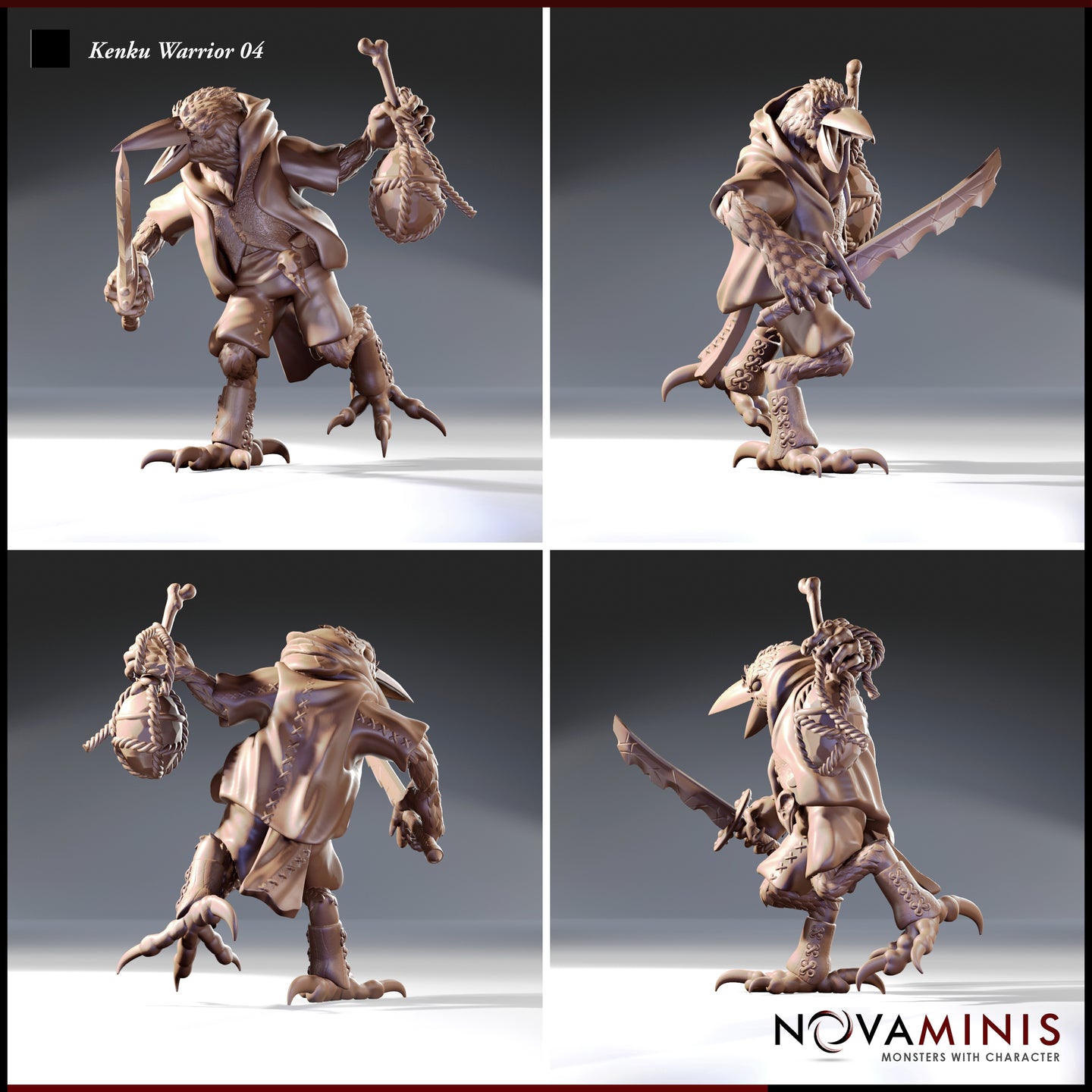 Kenku Warrior 04 by Novaminis