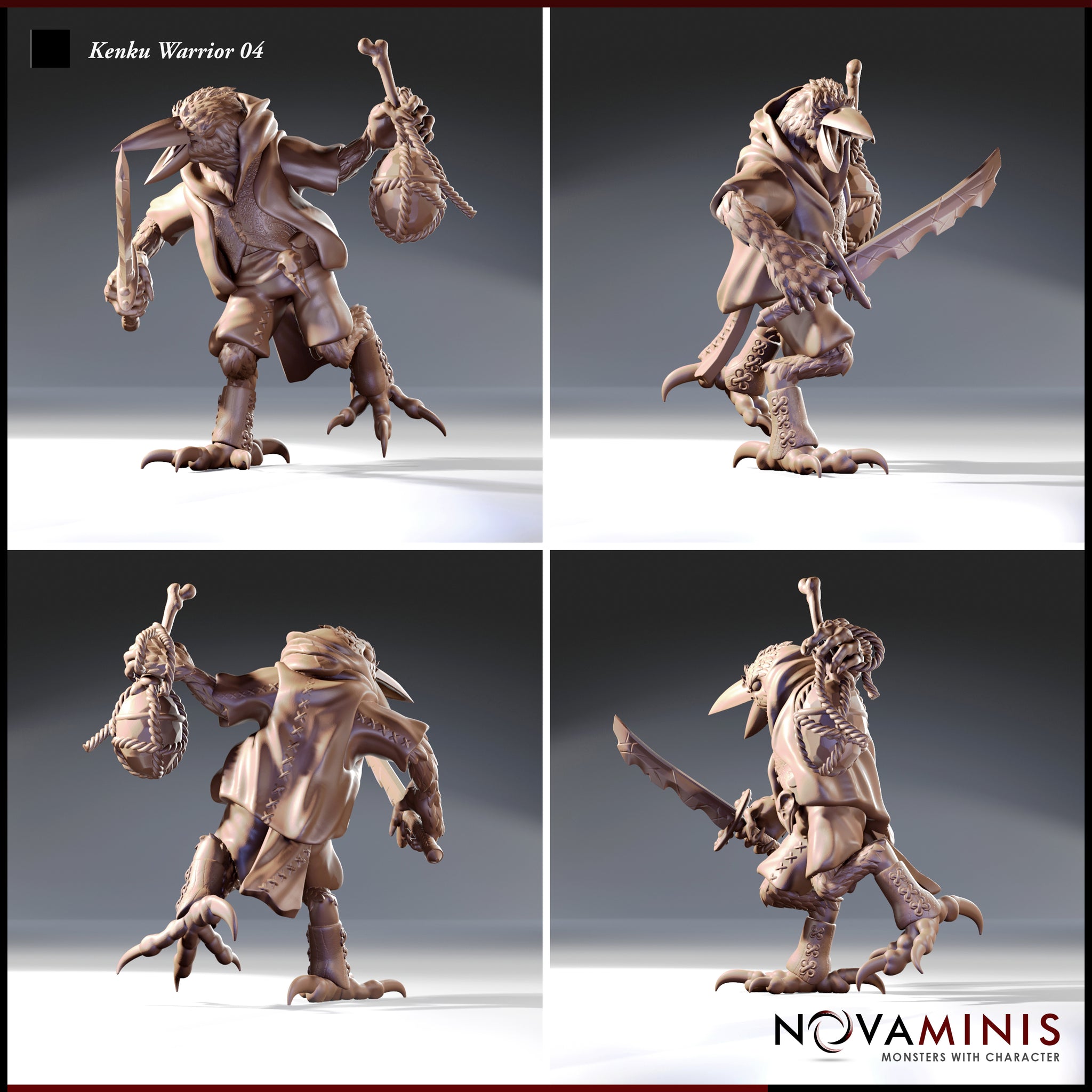 Kenku Warrior 04 by Novaminis