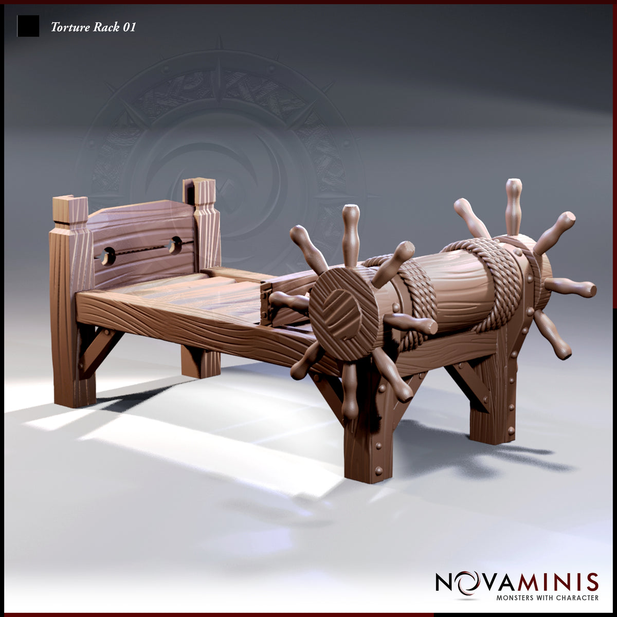 Dungeon Torque Racks Torture Rack | D&D Miniature for Ravenloft Campaigns – MitzNSimz
