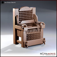 Iron Torture Chair 01 by Novaminis