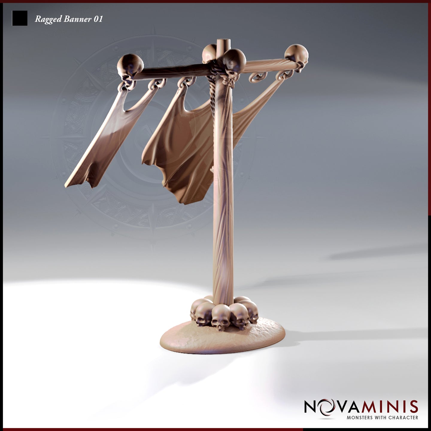 Ragged Banner 01 by Novaminis