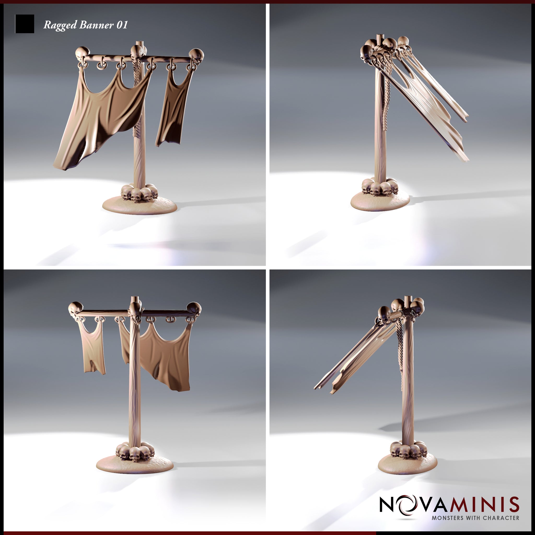 Ragged Banner 01 by Novaminis
