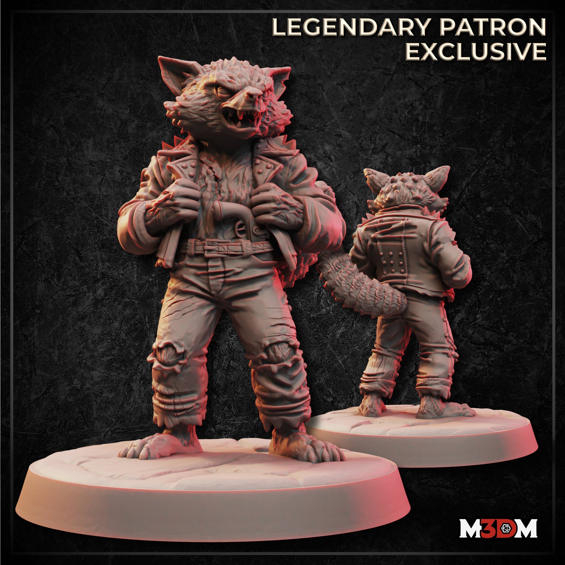 Raccoonfolk Rogue by Mia Kay M3DM