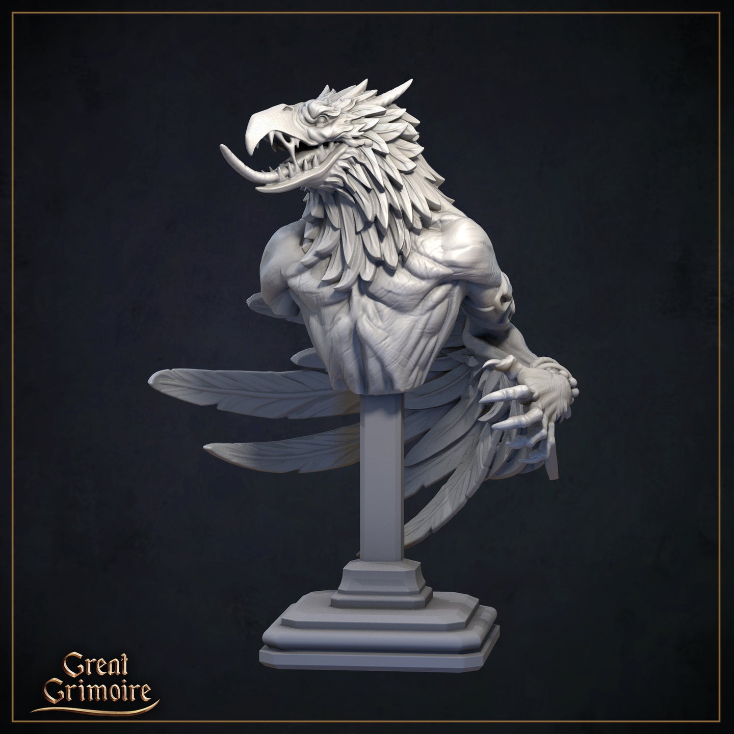 Rapacious Bird Bust  by Great Grimoire