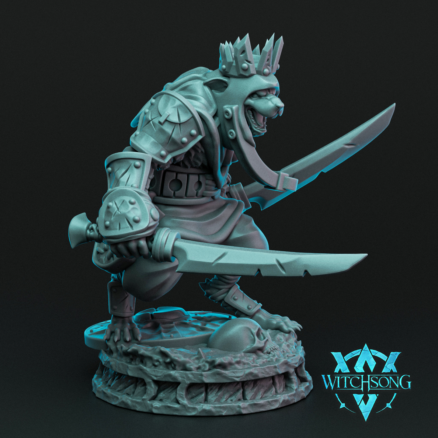 Rat King, Defender by Witchsong Miniatures