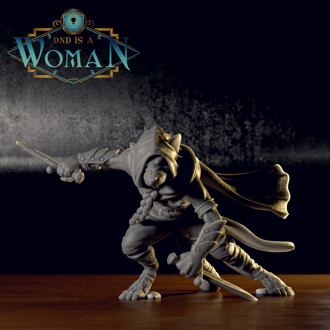 Ratfolk Assassin - Prim by DnD Is A Woman
