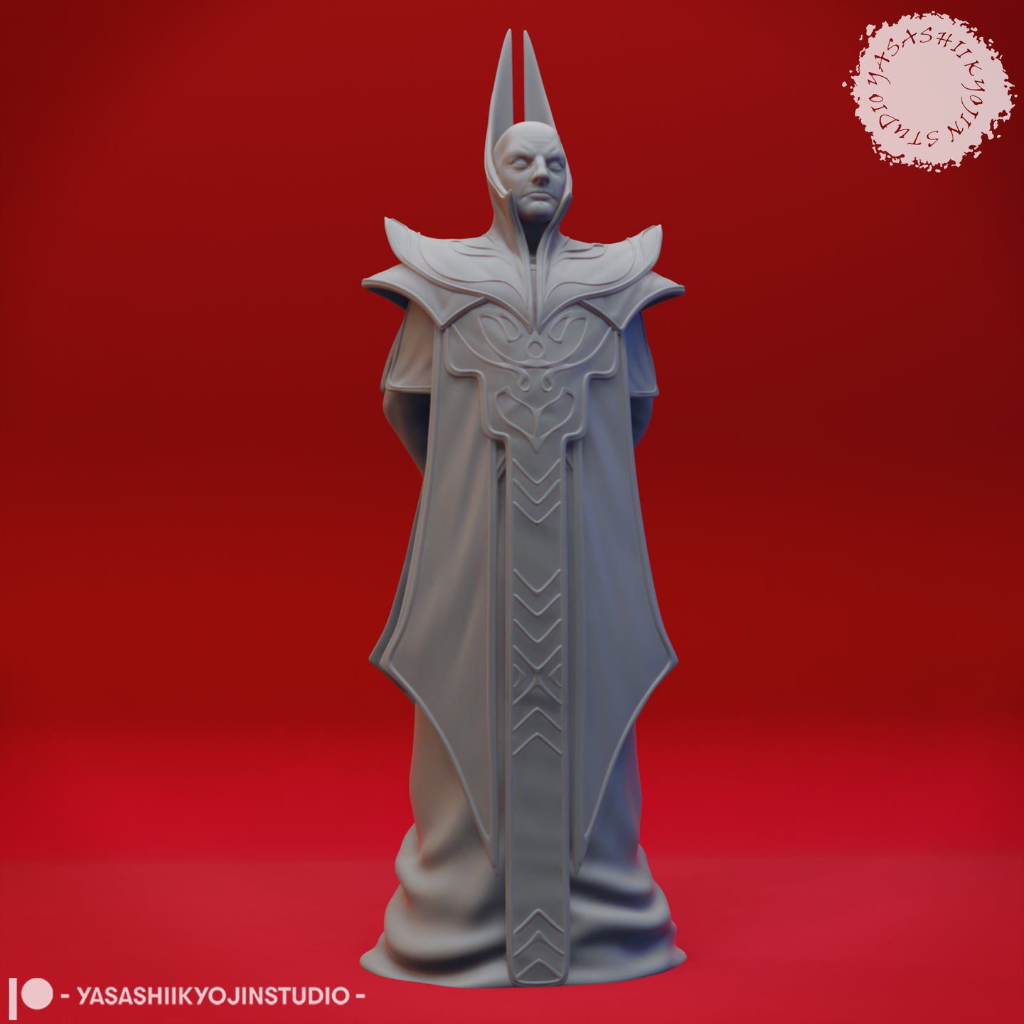 Red Wizard 01 by Yasashii Kyojin Studios