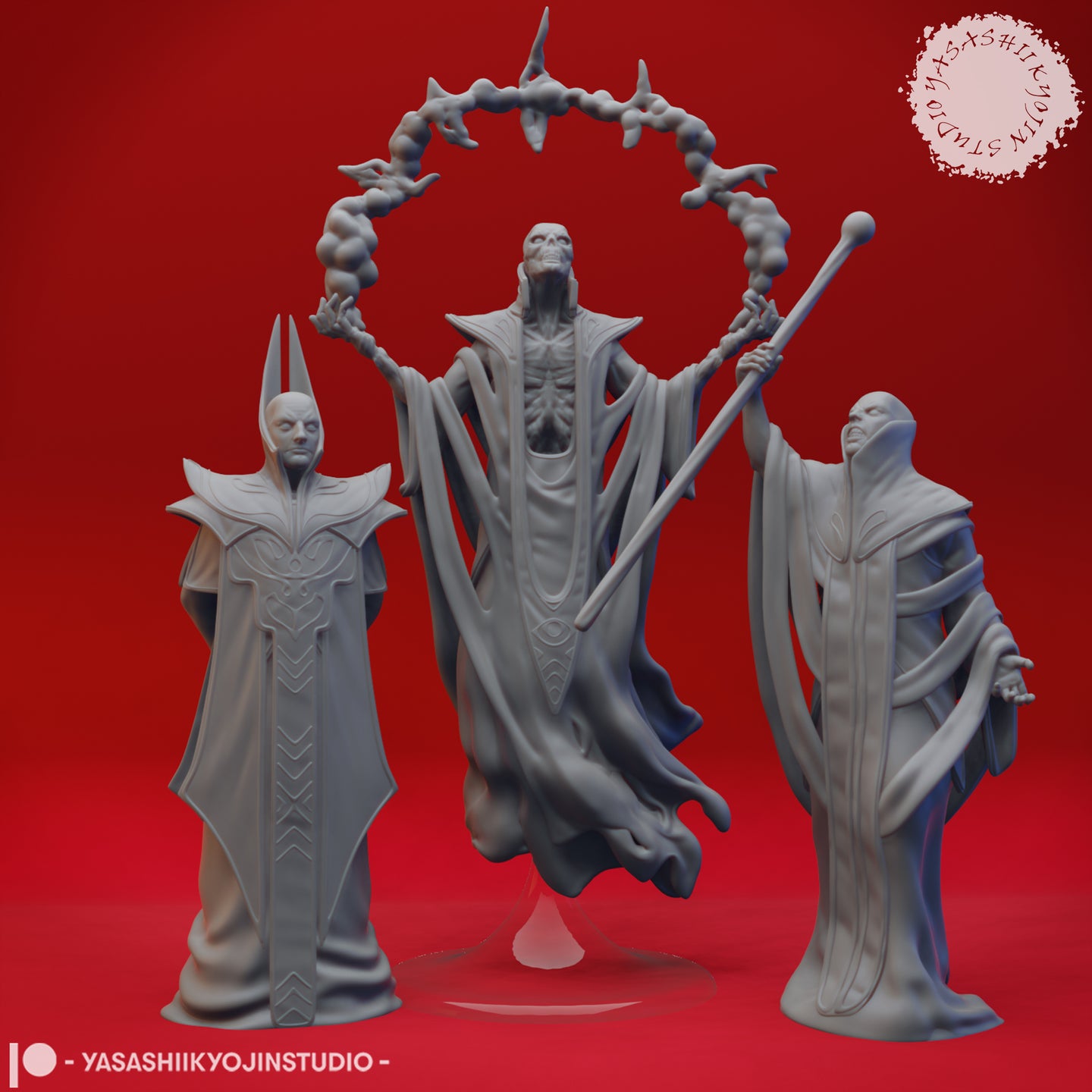 Red Wizard Bundle by Yasashii Kyojin Studios