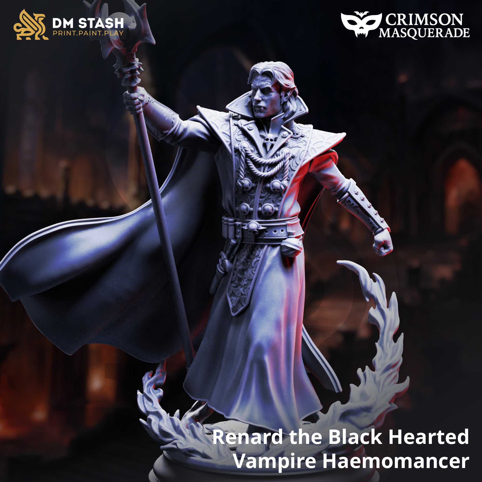 Vampire Haemomancer (Renard the Black Hearted) by DM Stash