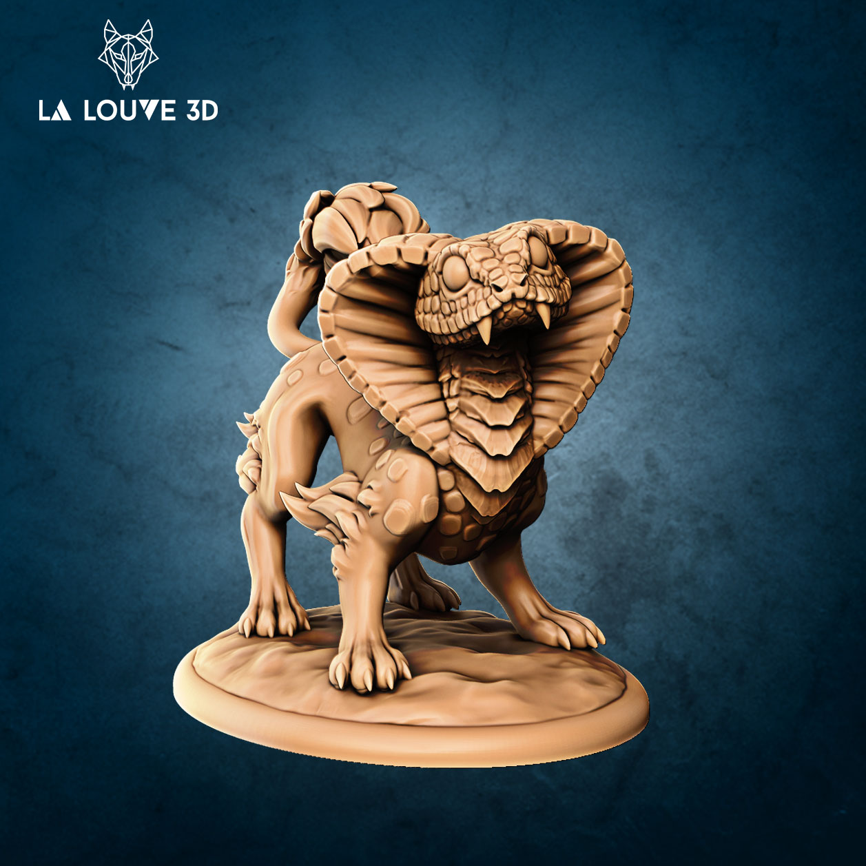 Snake Kitten by La Louve 3D