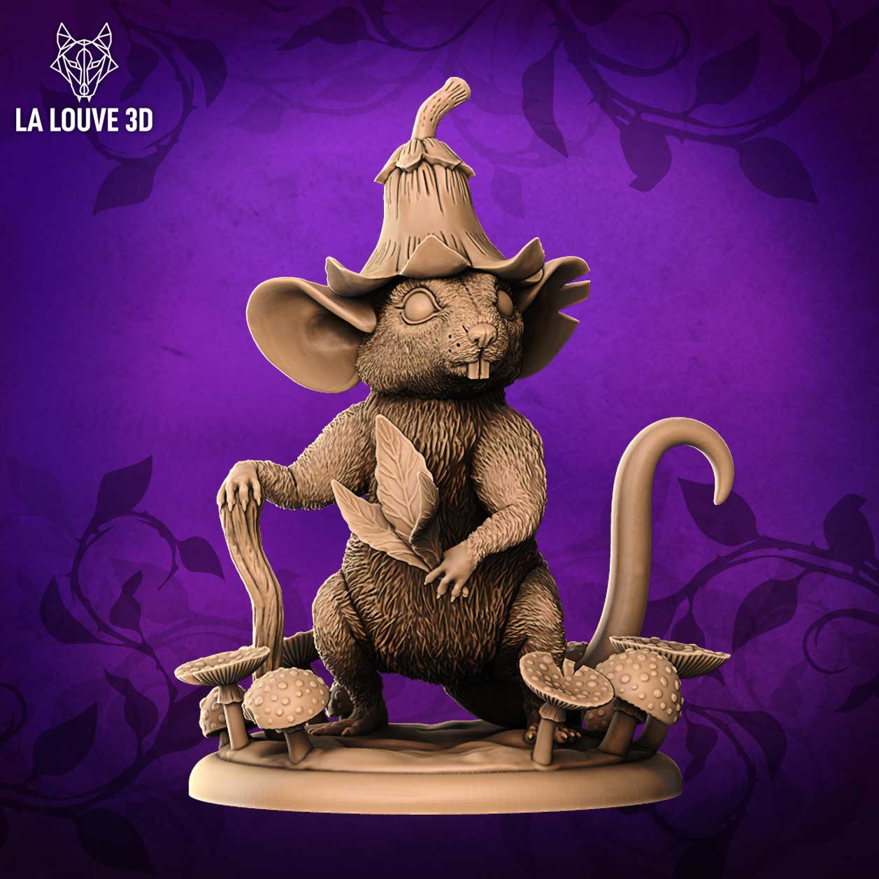 Druid Mouse by La Louve 3D