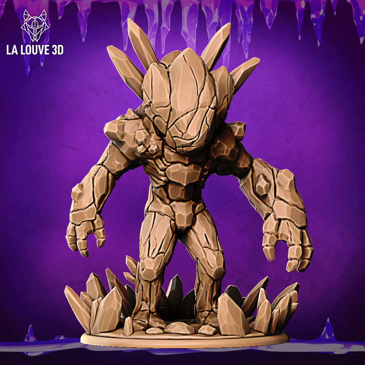 Ice Golem by La Louve 3D