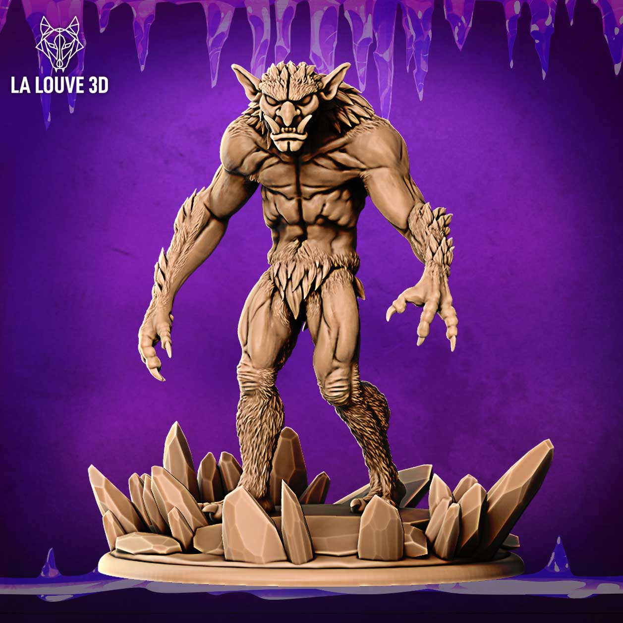 Ice Troll by La Louve 3D