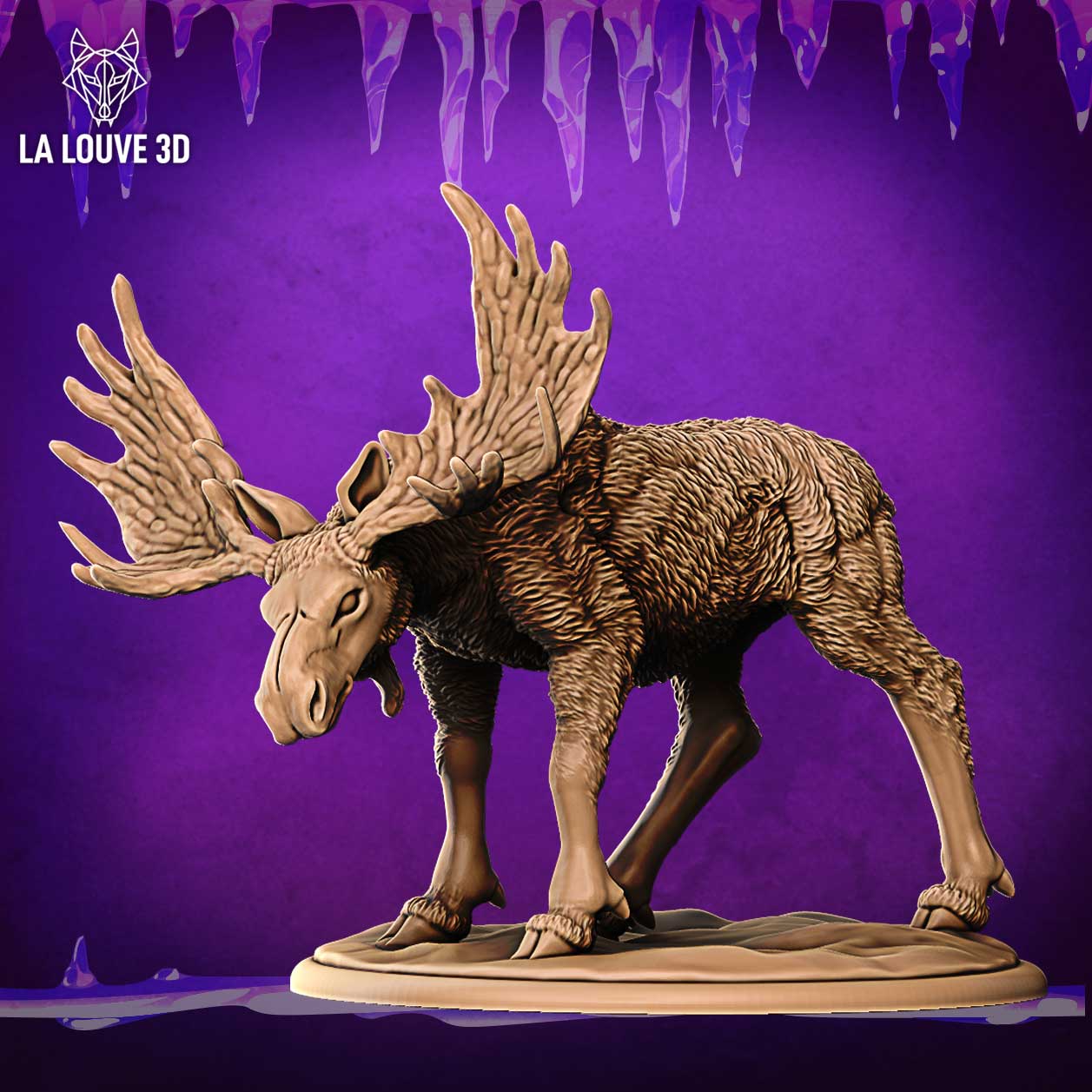 Moose by La Louve 3D