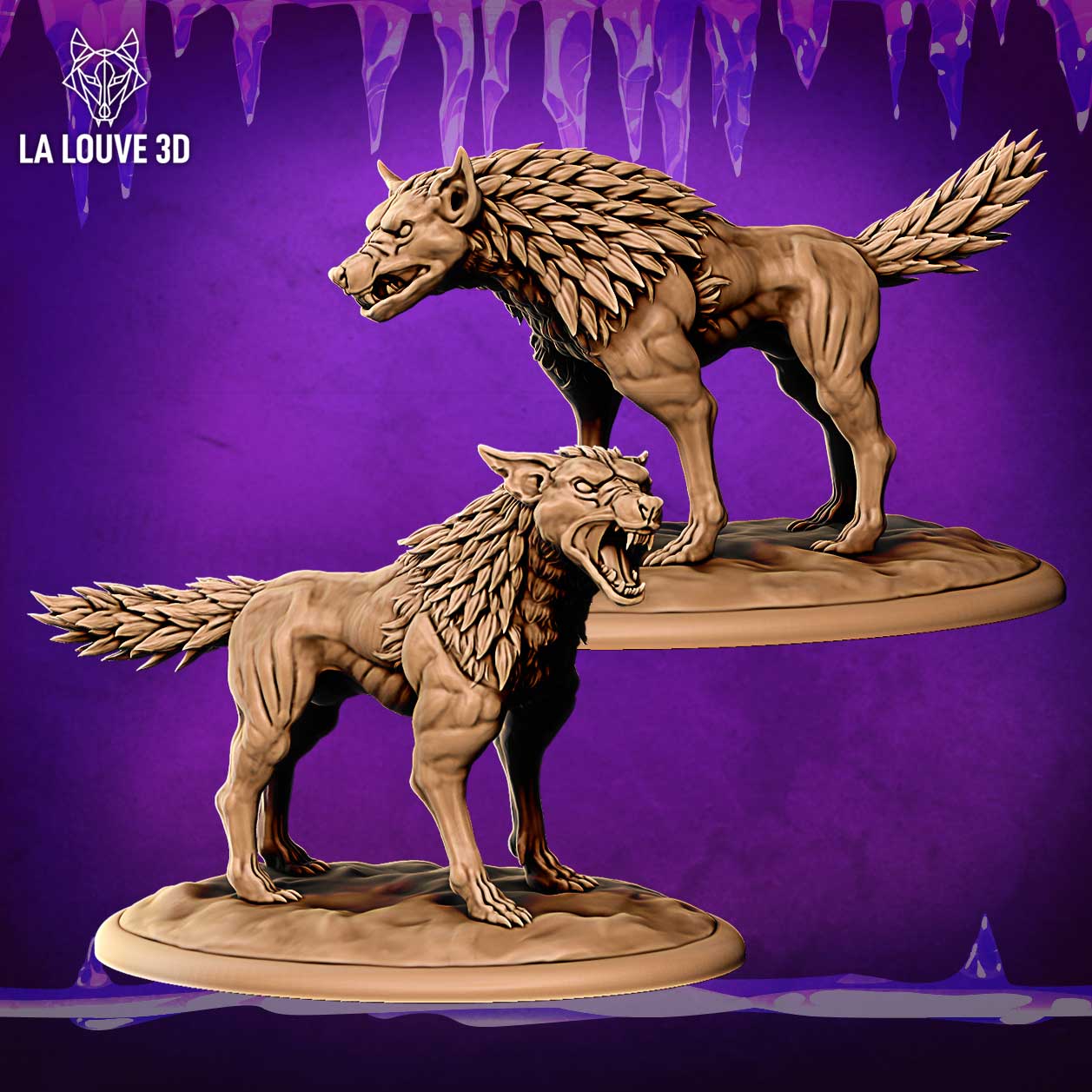 Worgs by La Louve 3D