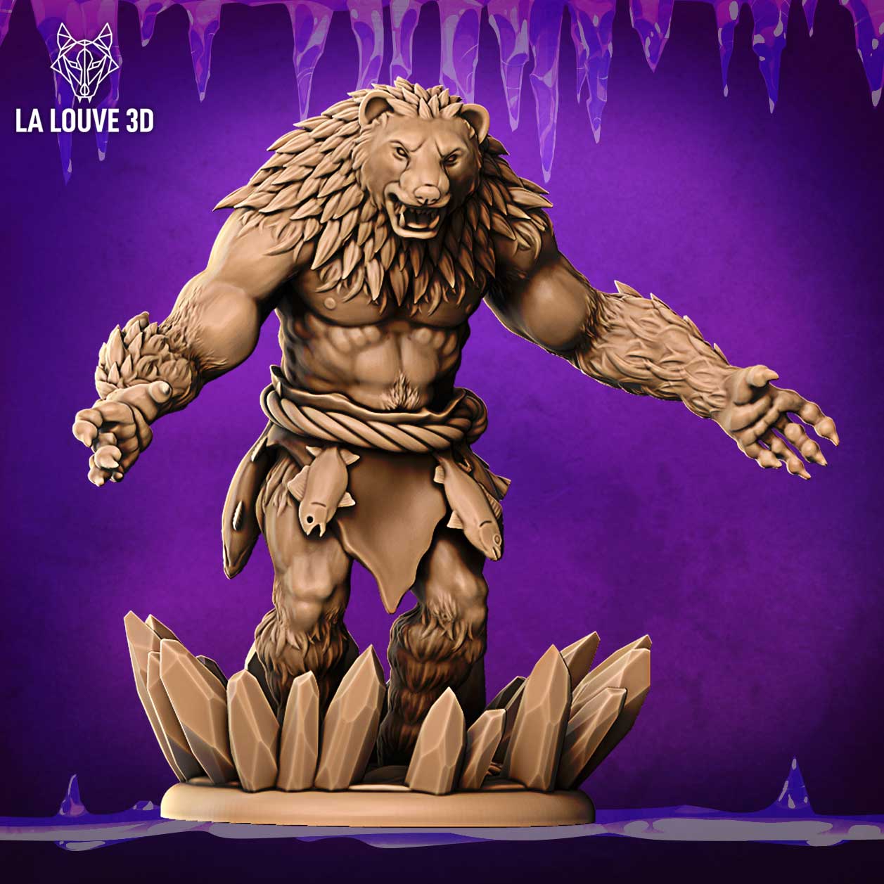 Werebear by La Louve 3D