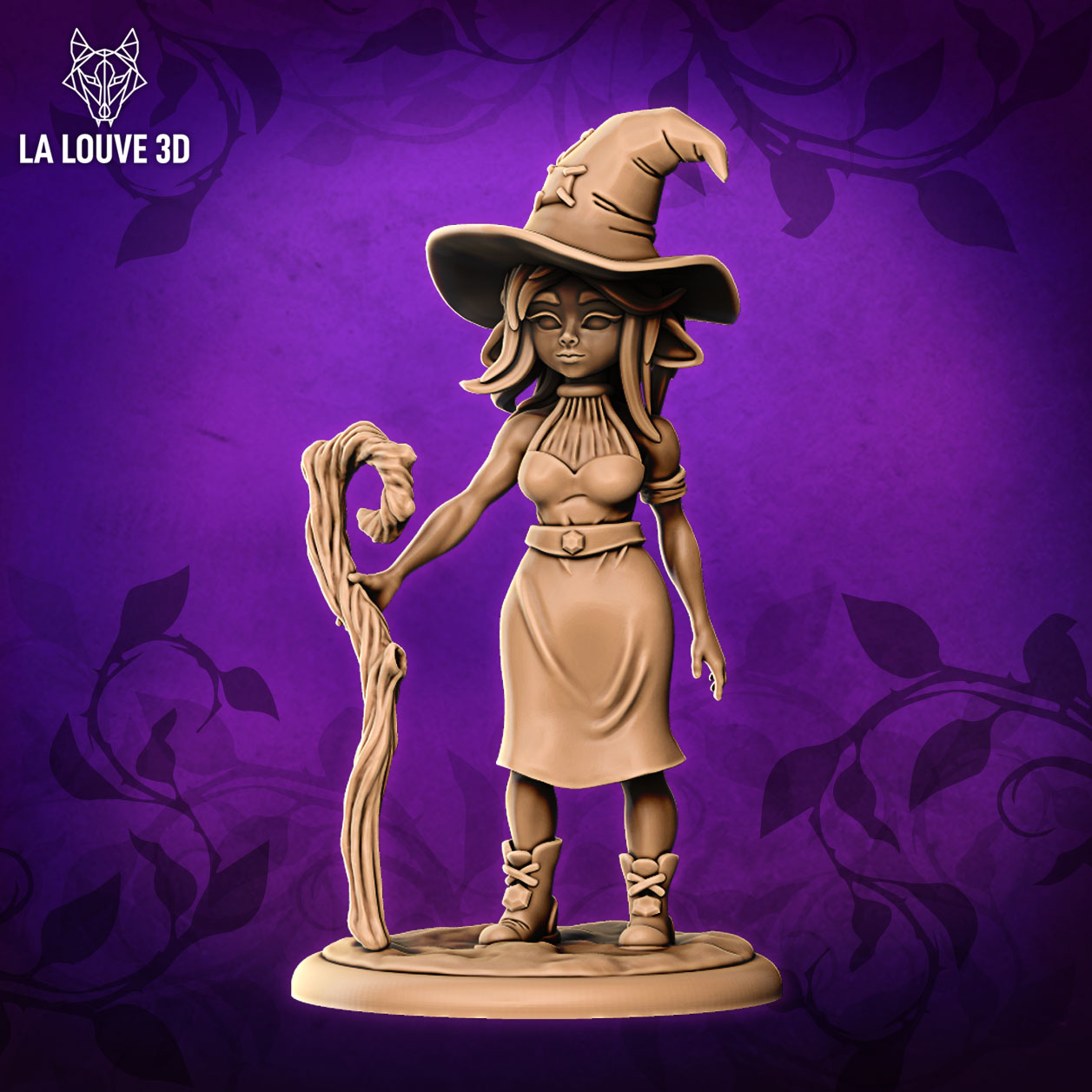 Witch 1 by La Louve 3D