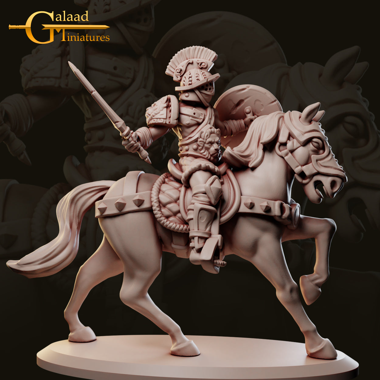 Mounted Arena Fighter Gladiator Bundle by Galaad Miniatures