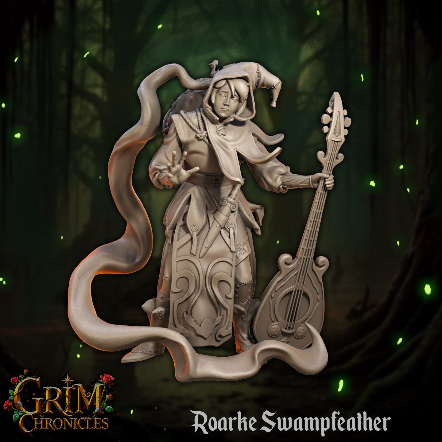 Bard Roarke Swampfeather by Great Grimoire