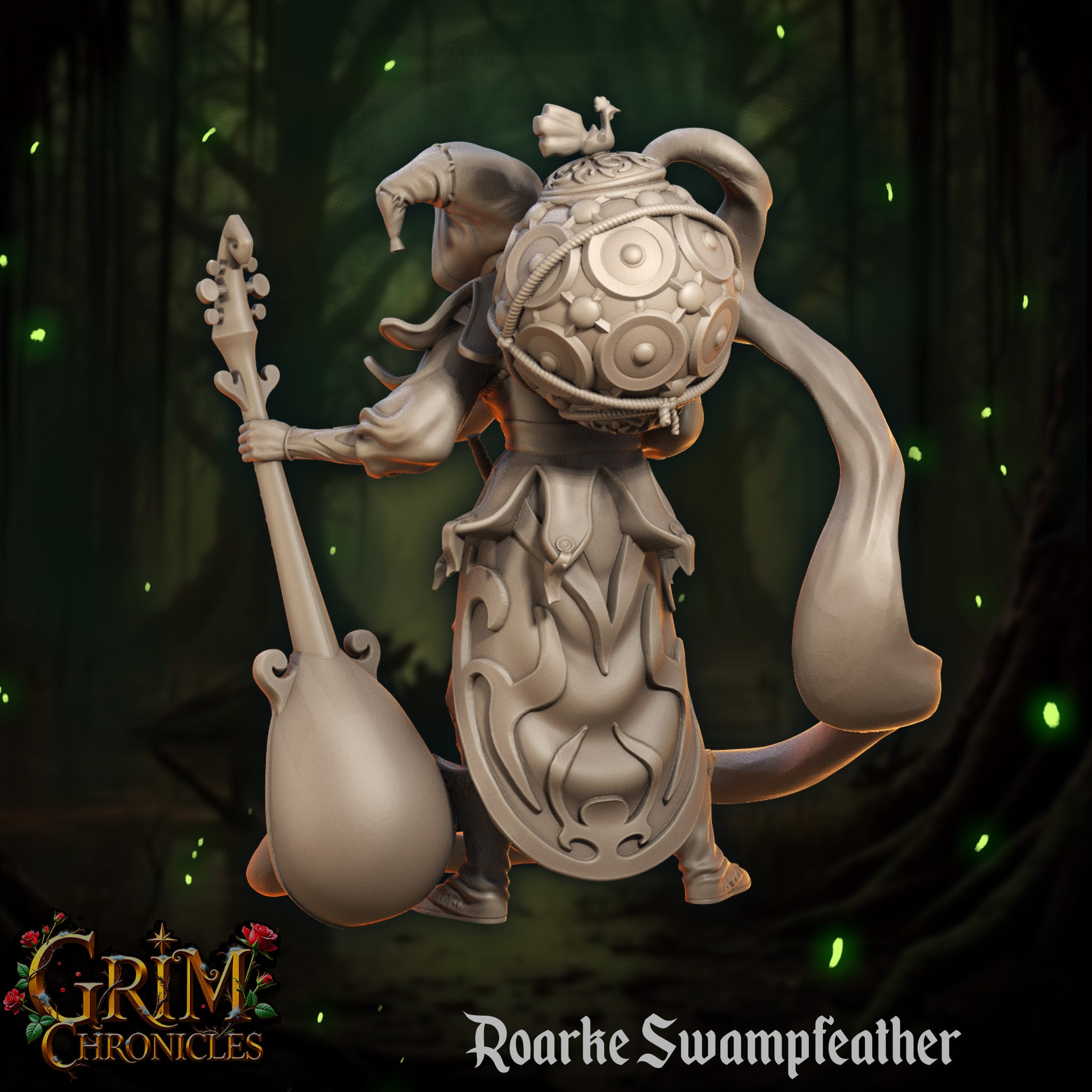Bard Roarke Swampfeather by Great Grimoire
