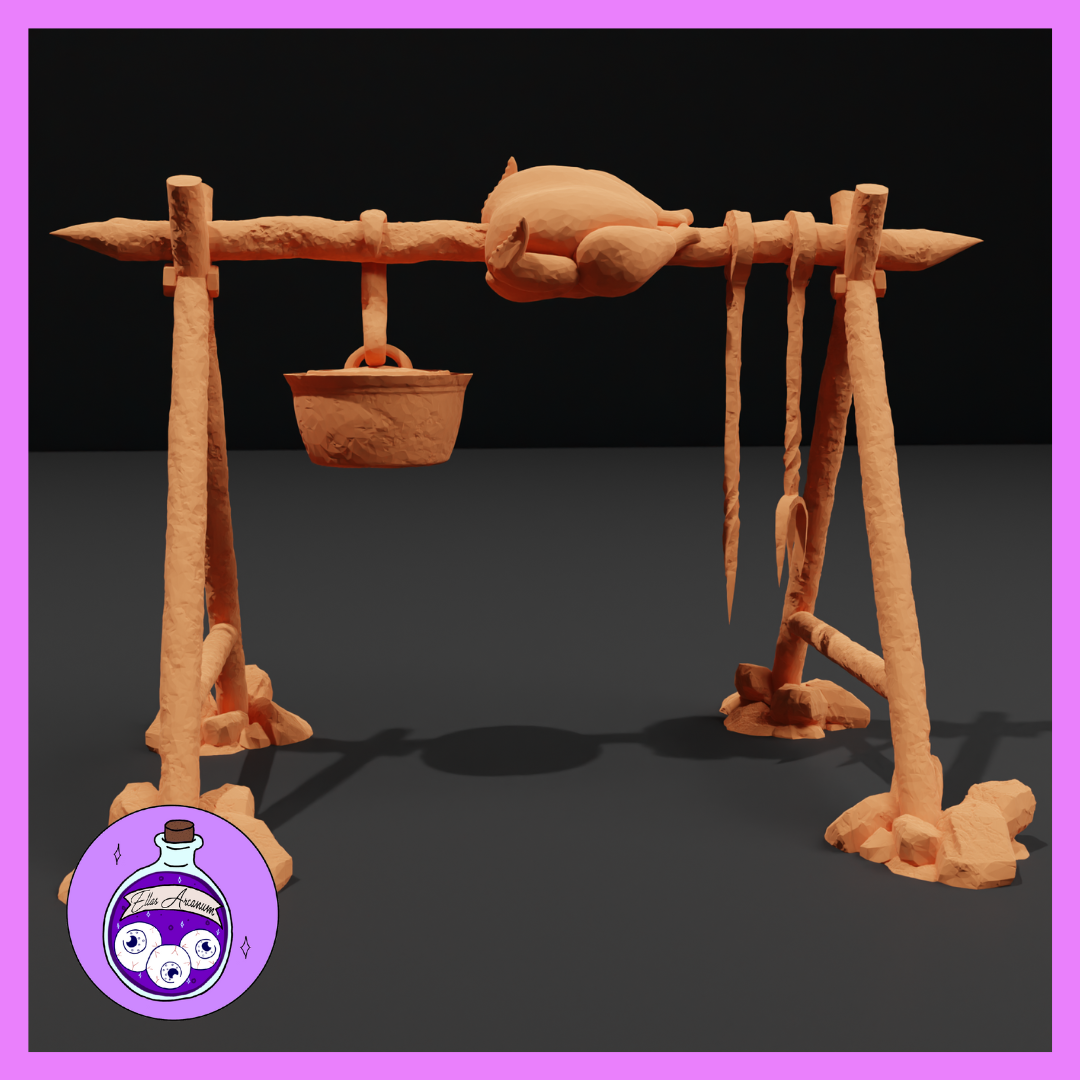 Roasting Spit by Ella's Arcanum