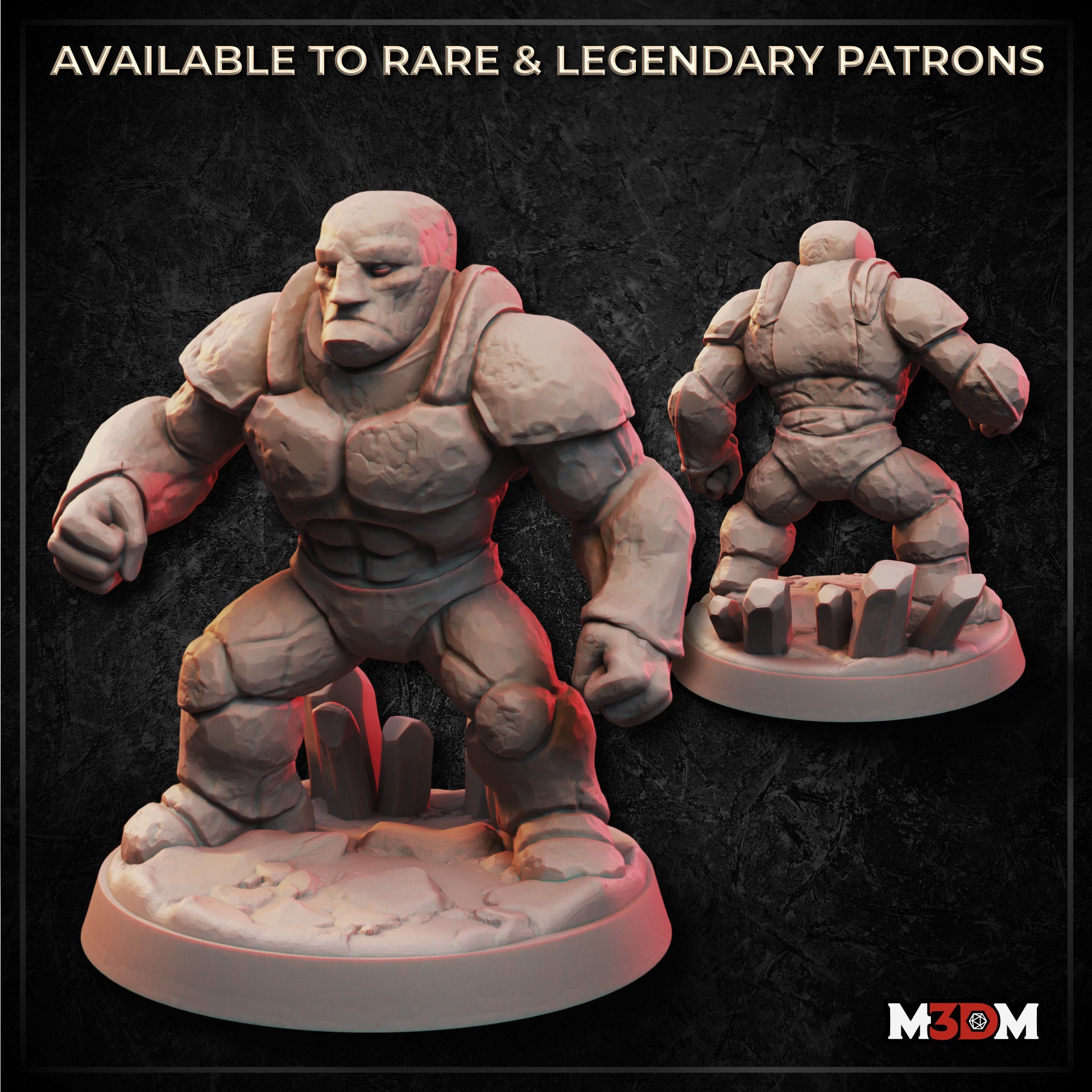 Rock Golem by Mia Kay M3DM