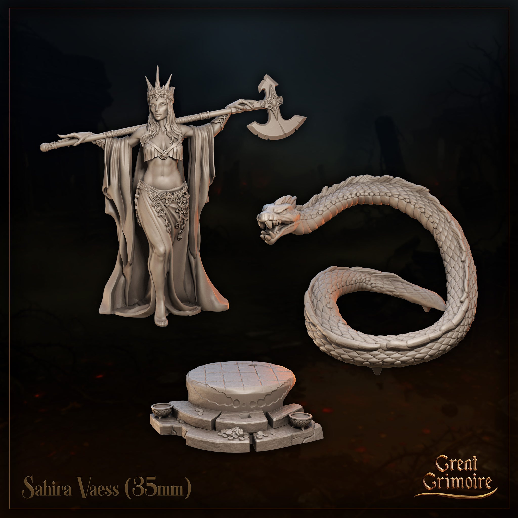 Sahira Vaess by Great Grimoire