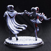 Dancing Vampire Jesters (Sanguine & Melancholy) by DM Stash