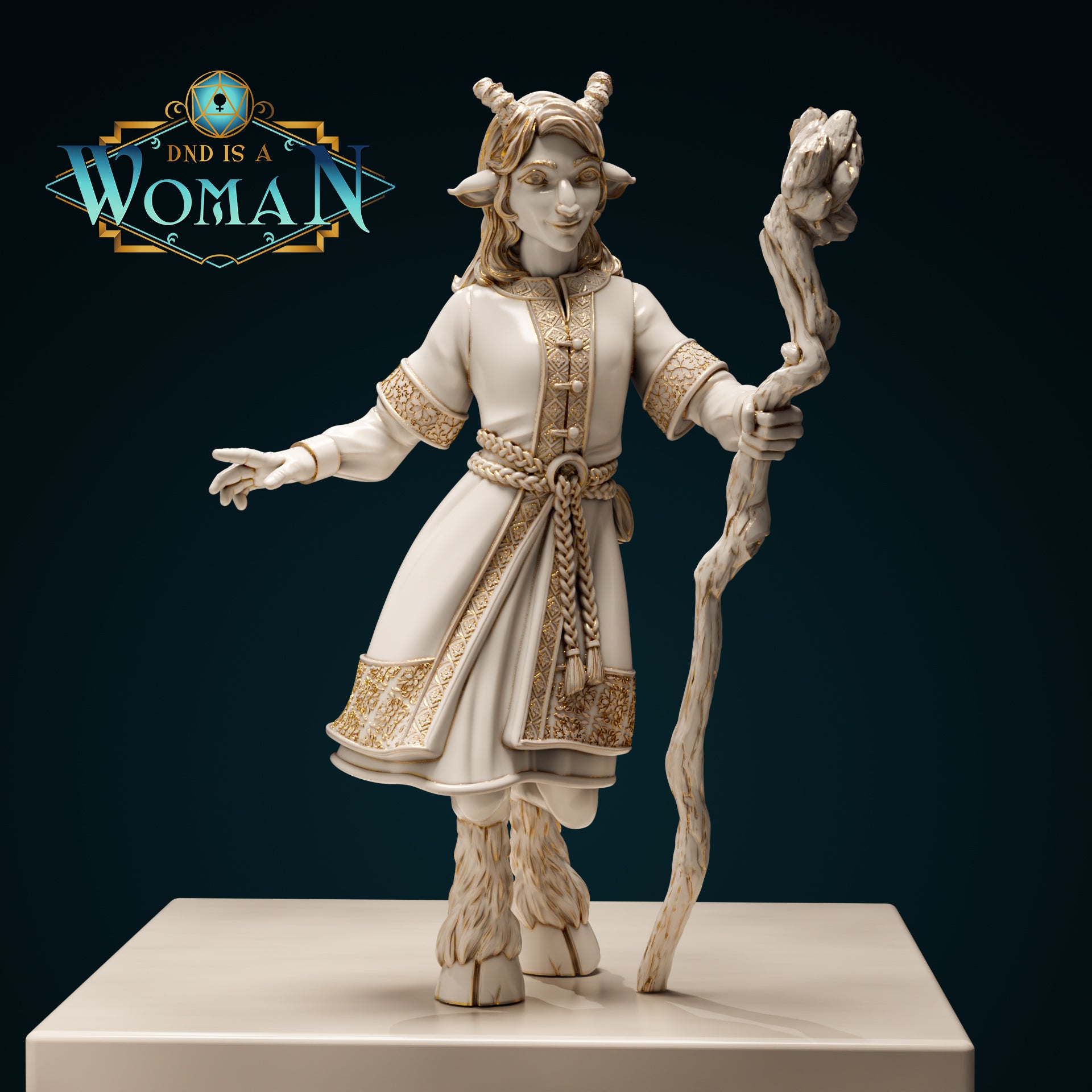 Satyr Sorcerer - Chia by DnD Is A Woman