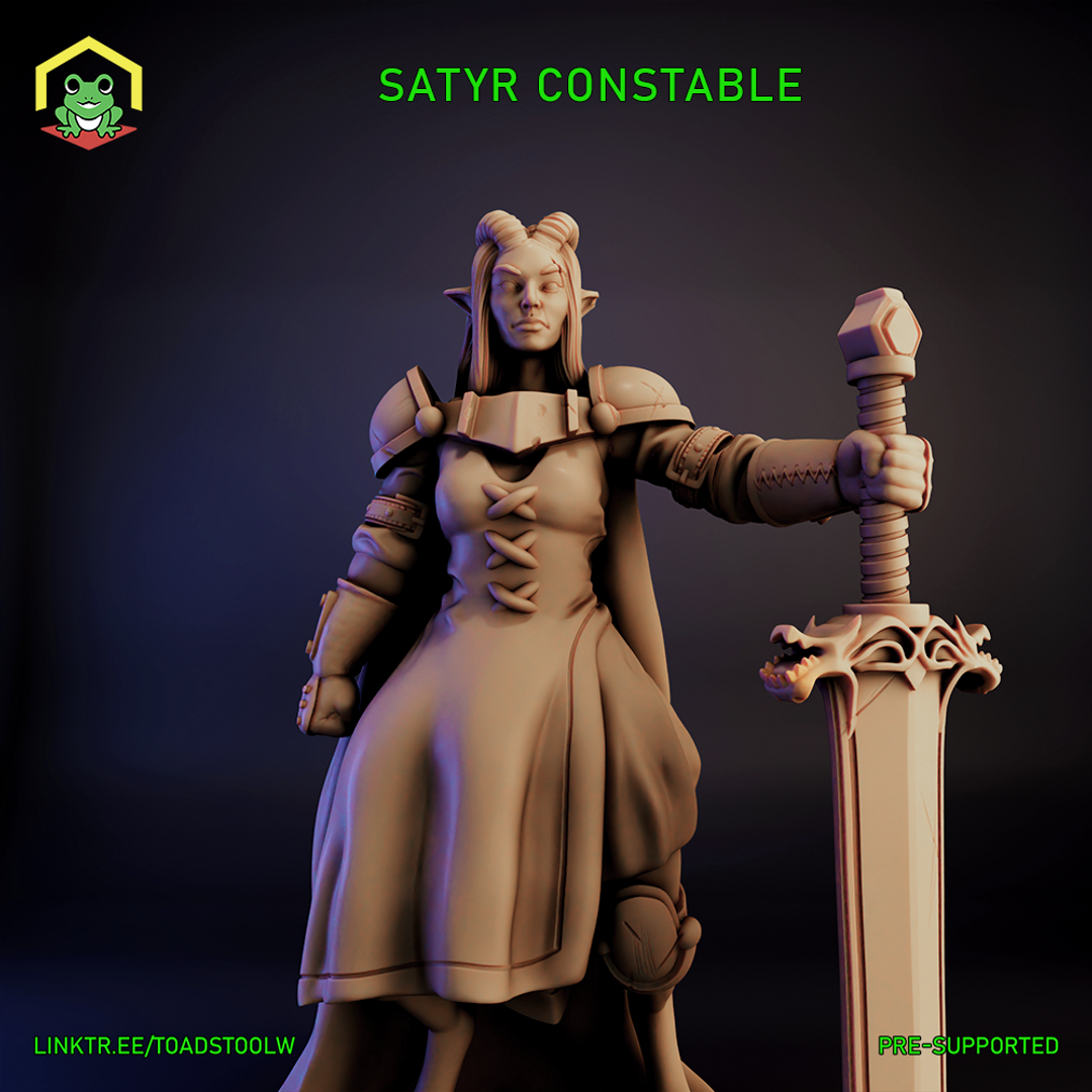 Satyr Constable by The Toadstool Weaver