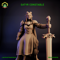 Satyr Constable by The Toadstool Weaver