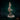 Merfolk miniature with long flowing hair coiled around a ship's mooring post, scaled tail looping through thick rope, scattered rocks and sea debris on the base. Sculpt by Great Grimoire.