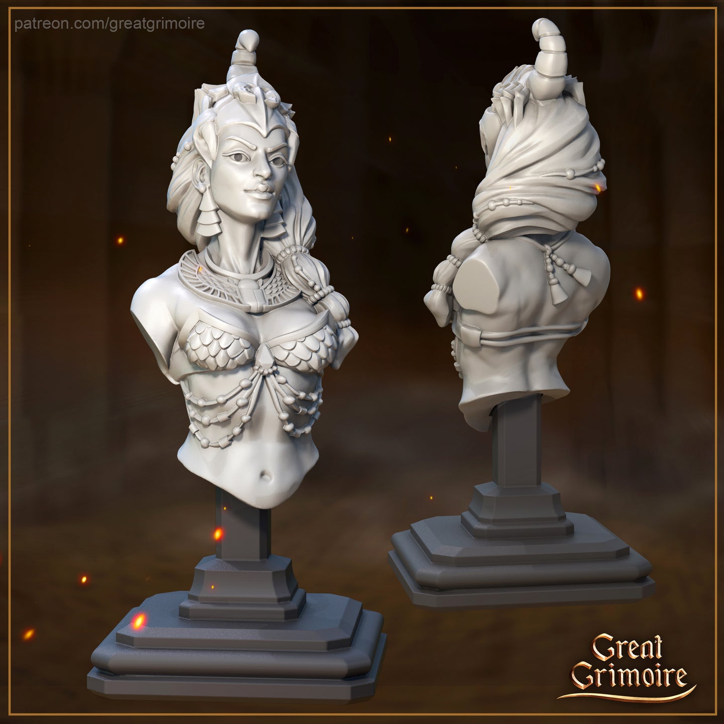 Selket Bust  by Great Grimoire